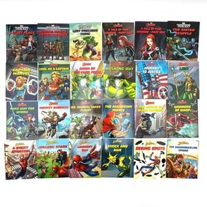 MARVEL Lot of 24 Mini Story‎ Books Book Collection Girls Boys Autumn Publishing